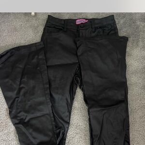 Black Edikted “leather” pants